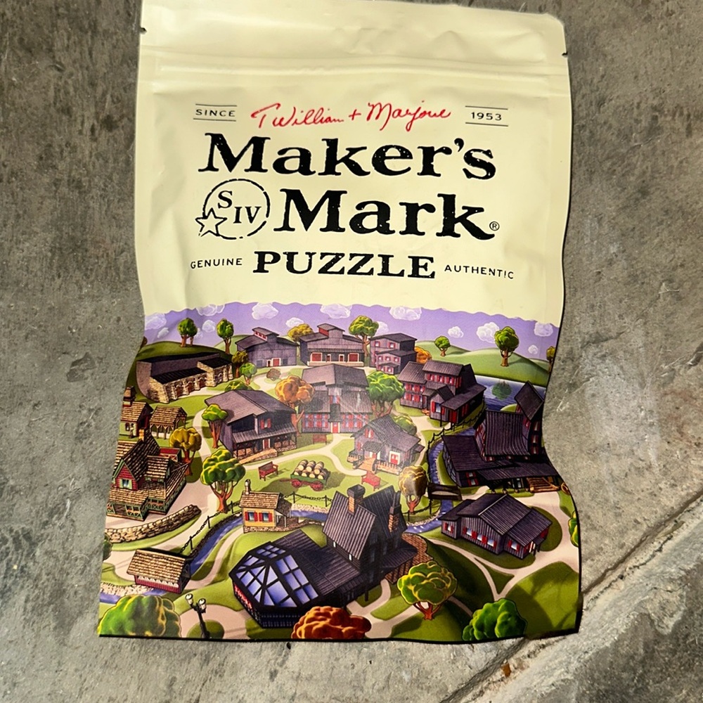 NIB Maker’s Mark Ambassador Collectible Puzzle